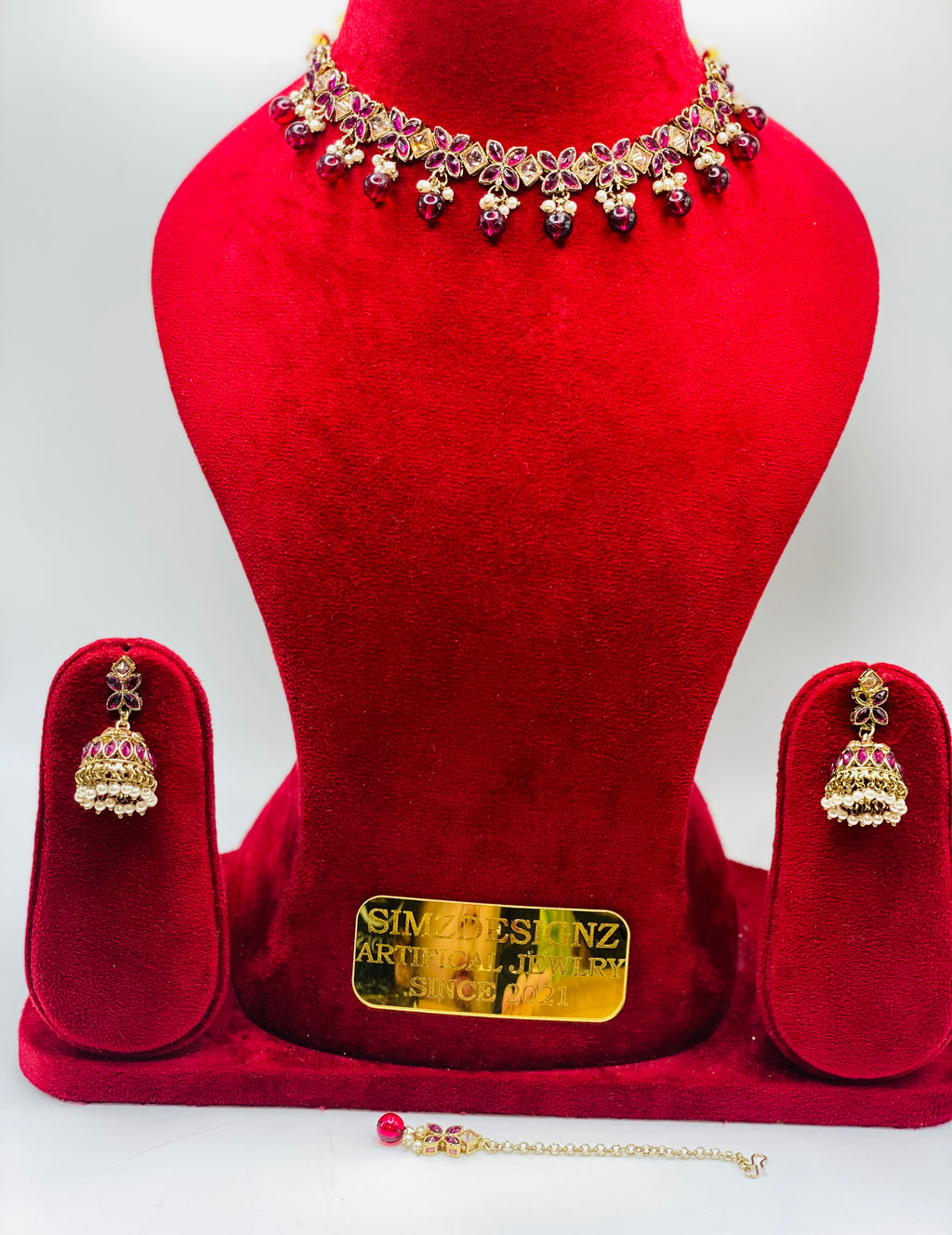 BUTTERFLY POLKI NECKLACE | SIMZ DESIGNZ |