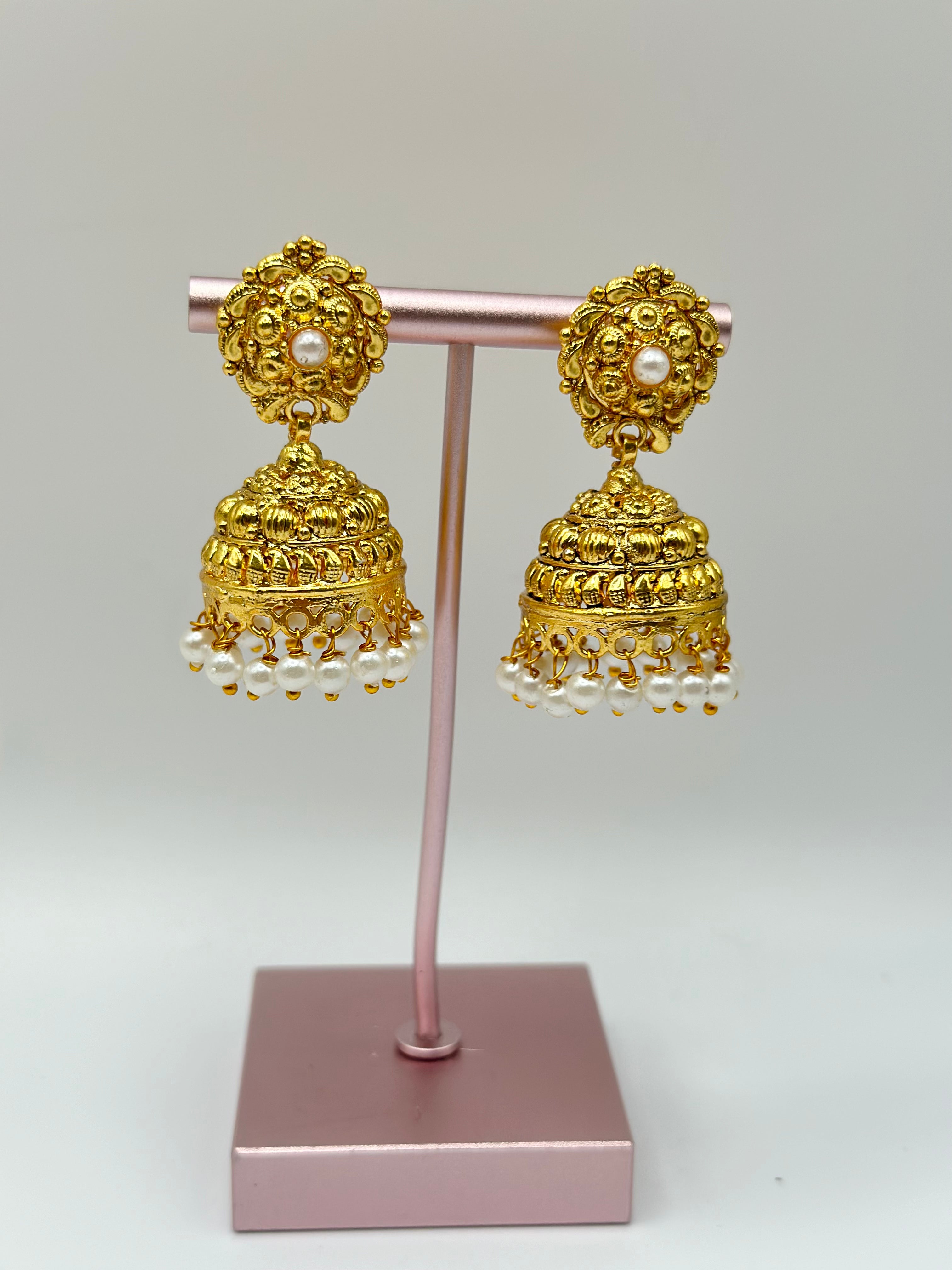 Akeera Gold-Plated Necklace | 1GM | Simzdesignzz |