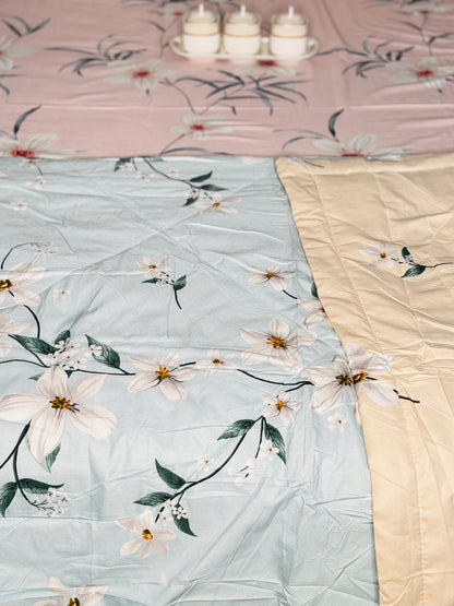 Raha Queen Sized Bedsheet/Comforter Set | Simzdesignzz |