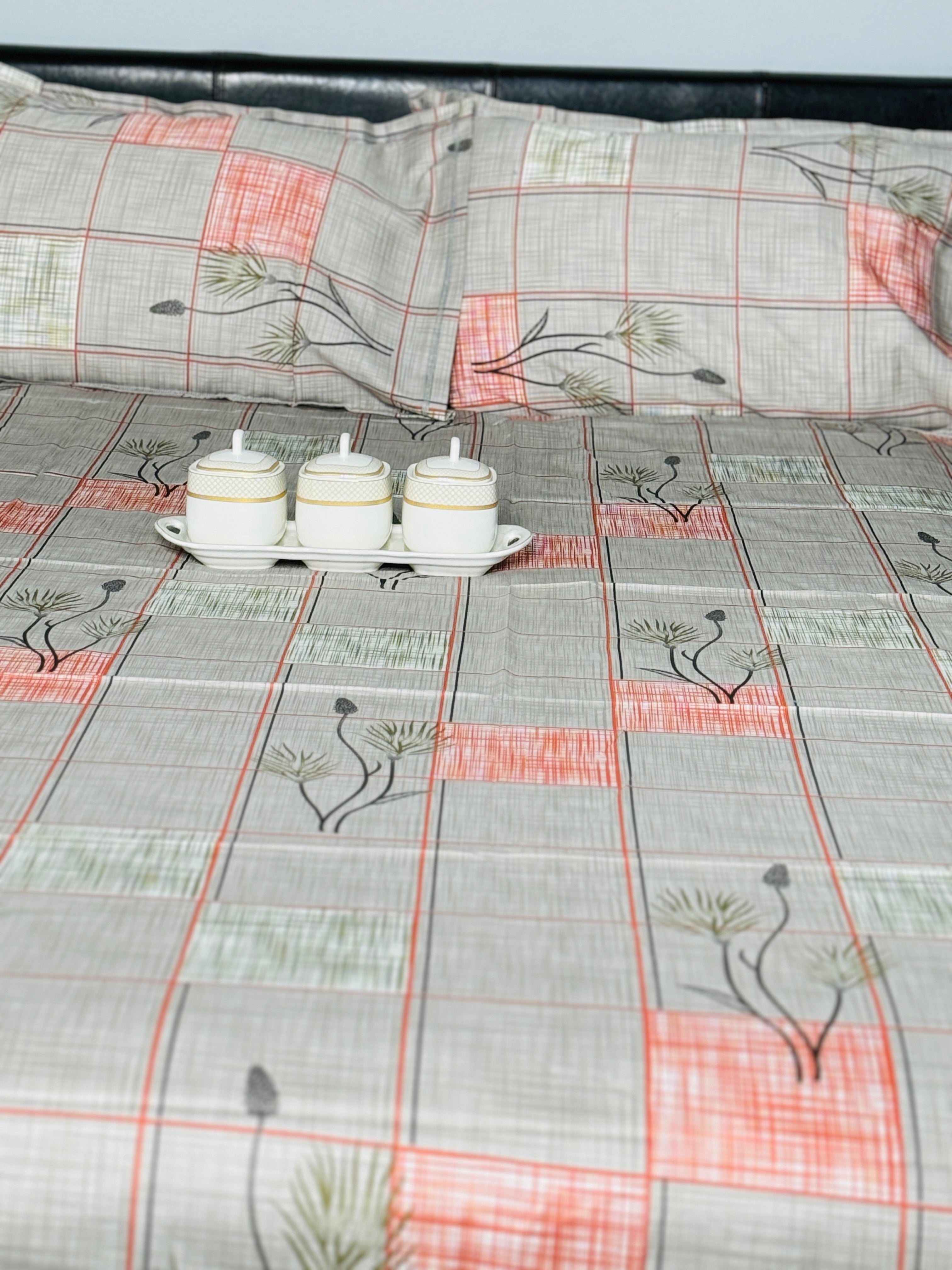Alia King Sized Bedsheet | Simzdesignzz |