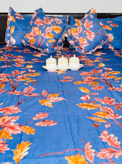 Autumn Queen Sized Bedsheet | Simzdesignzz |