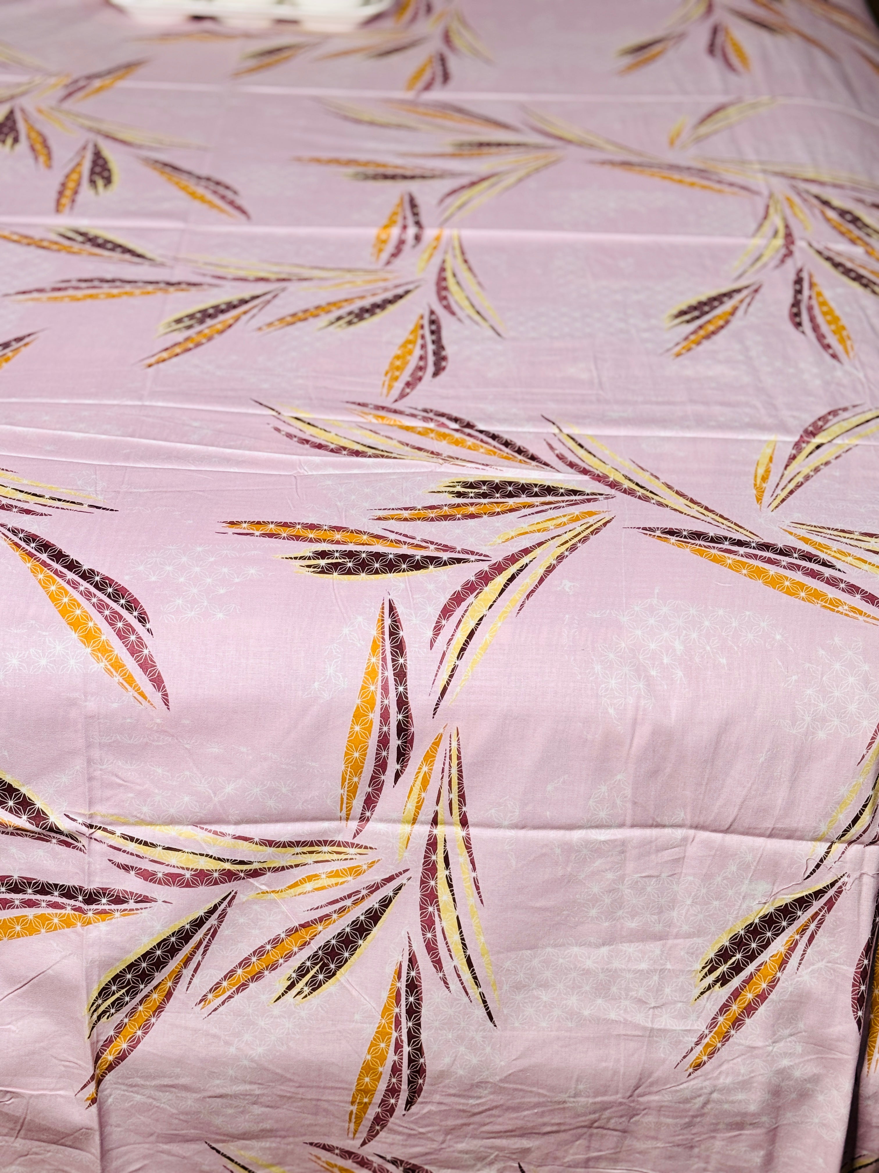 Baby Pink King Sized Bedsheet | Simzdesignzz |