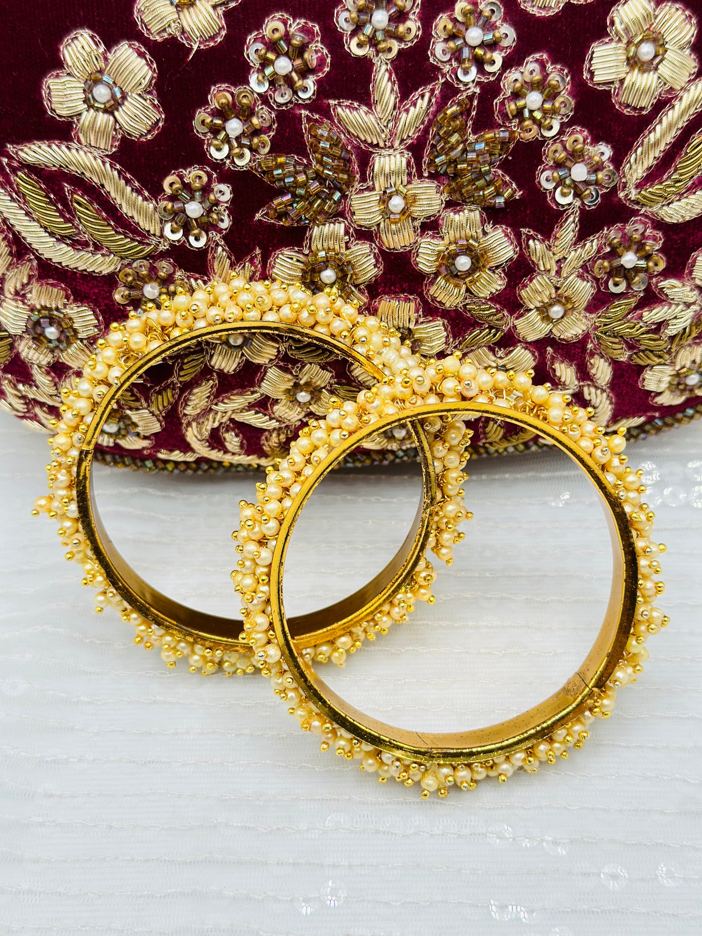 Golden Gajara Bangles | Simzdesignzz |