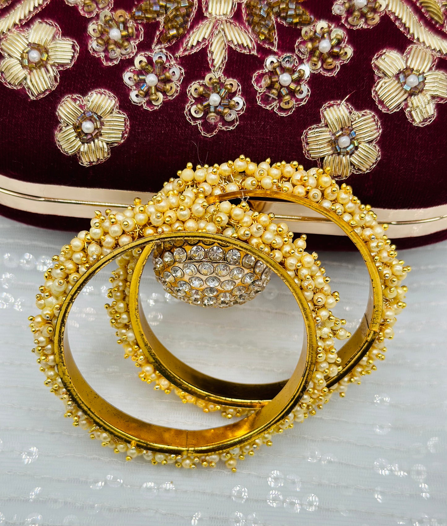 Golden Gajara Bangles | Simzdesignzz |