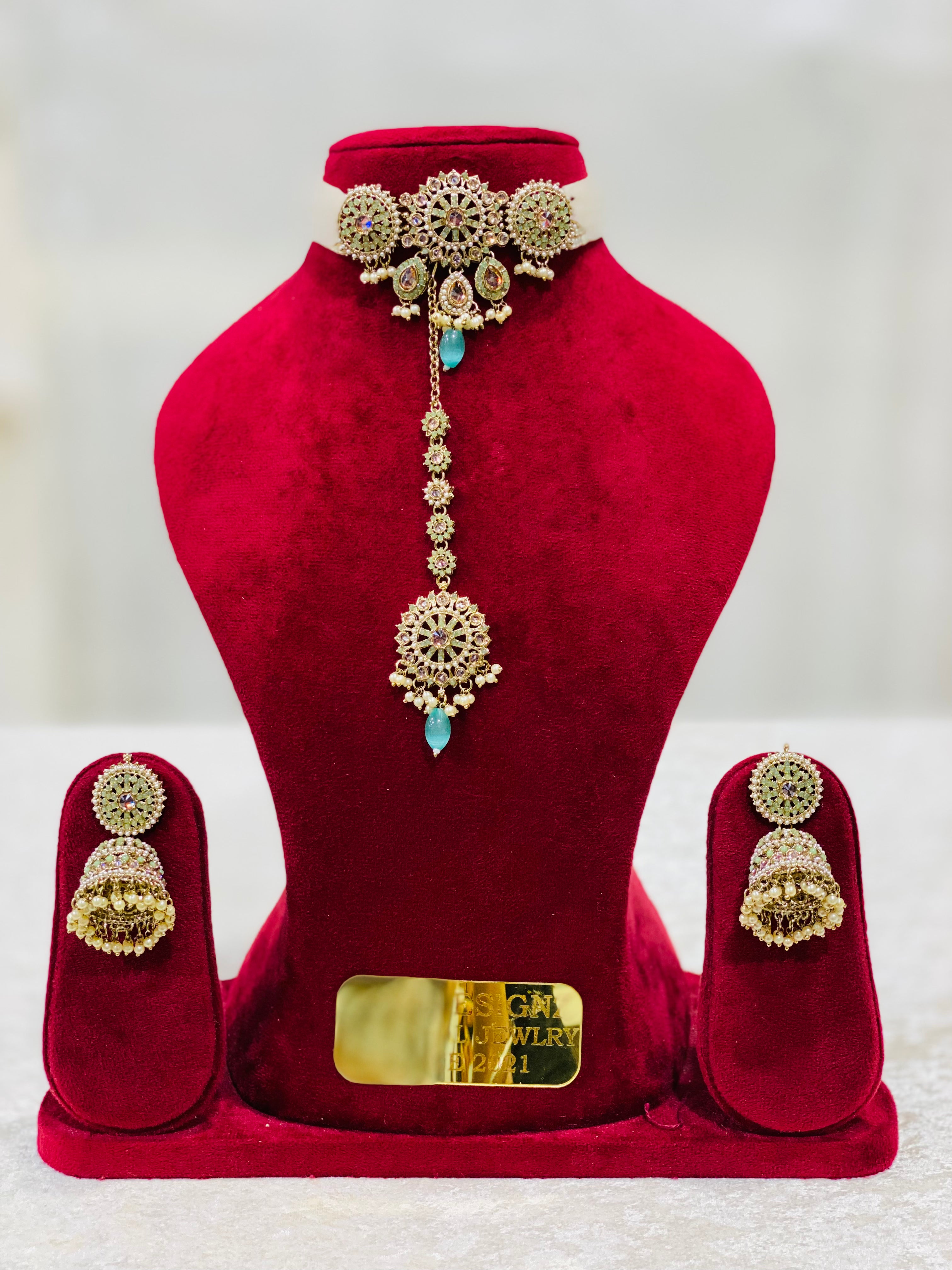 SUJATA CHOKER POLKI NECKLACE| SIMZDESIGNZ |