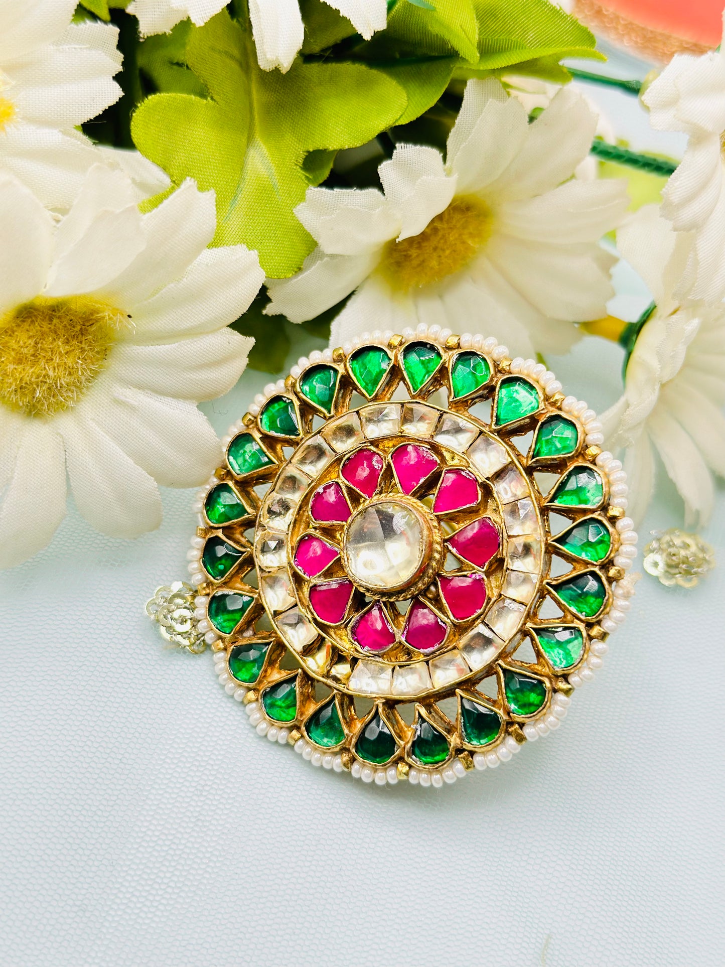 Kiara Pachi Kundan Ring | Simzdesignzz |