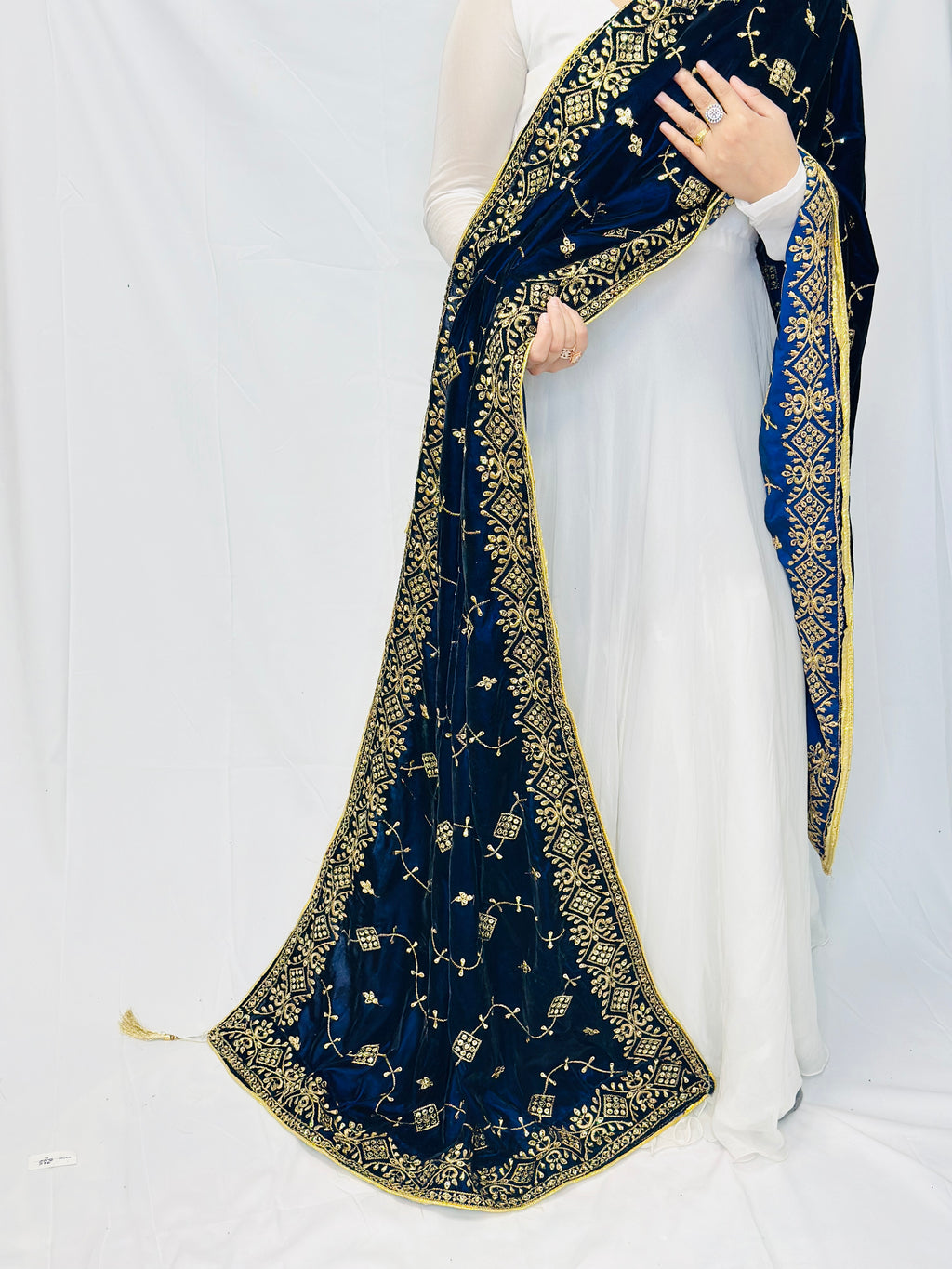 Amber Velvet Shawl | Simzdesignzz |