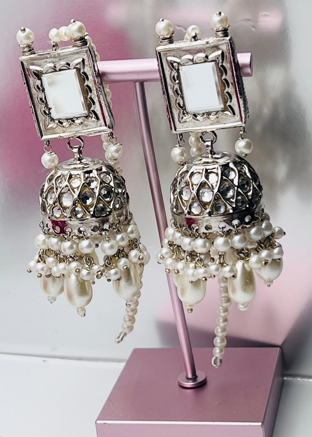Beautiful Pakistani Necklace With Mirror Work | Simzdesignzz |