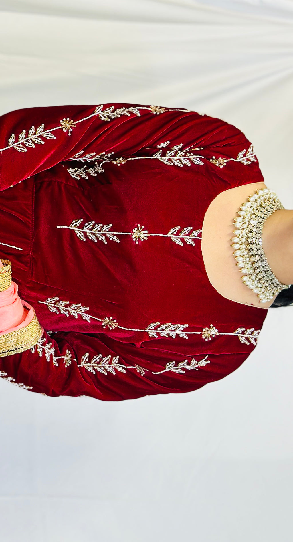 Antique Mirror Necklace Set | Punjabi Jewellery | Simzdesignz |