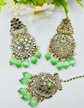Gazia Mirror work Earrings | Simzdesignzz |