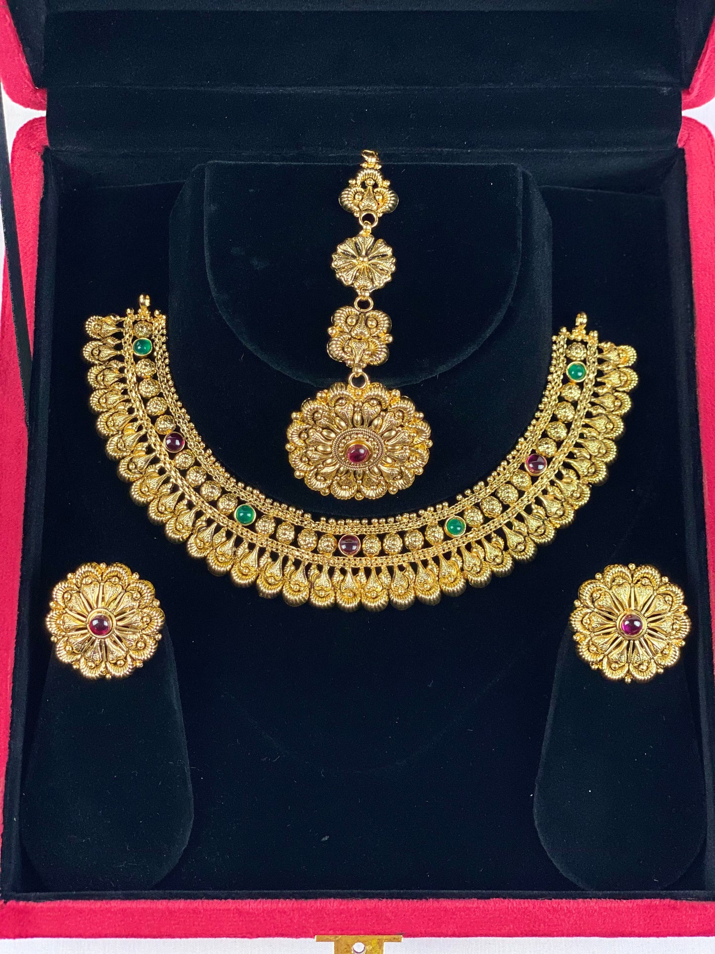 Traditional Choker Necklace Set  | Sandook Collection | Simzdesignz | 1GM|