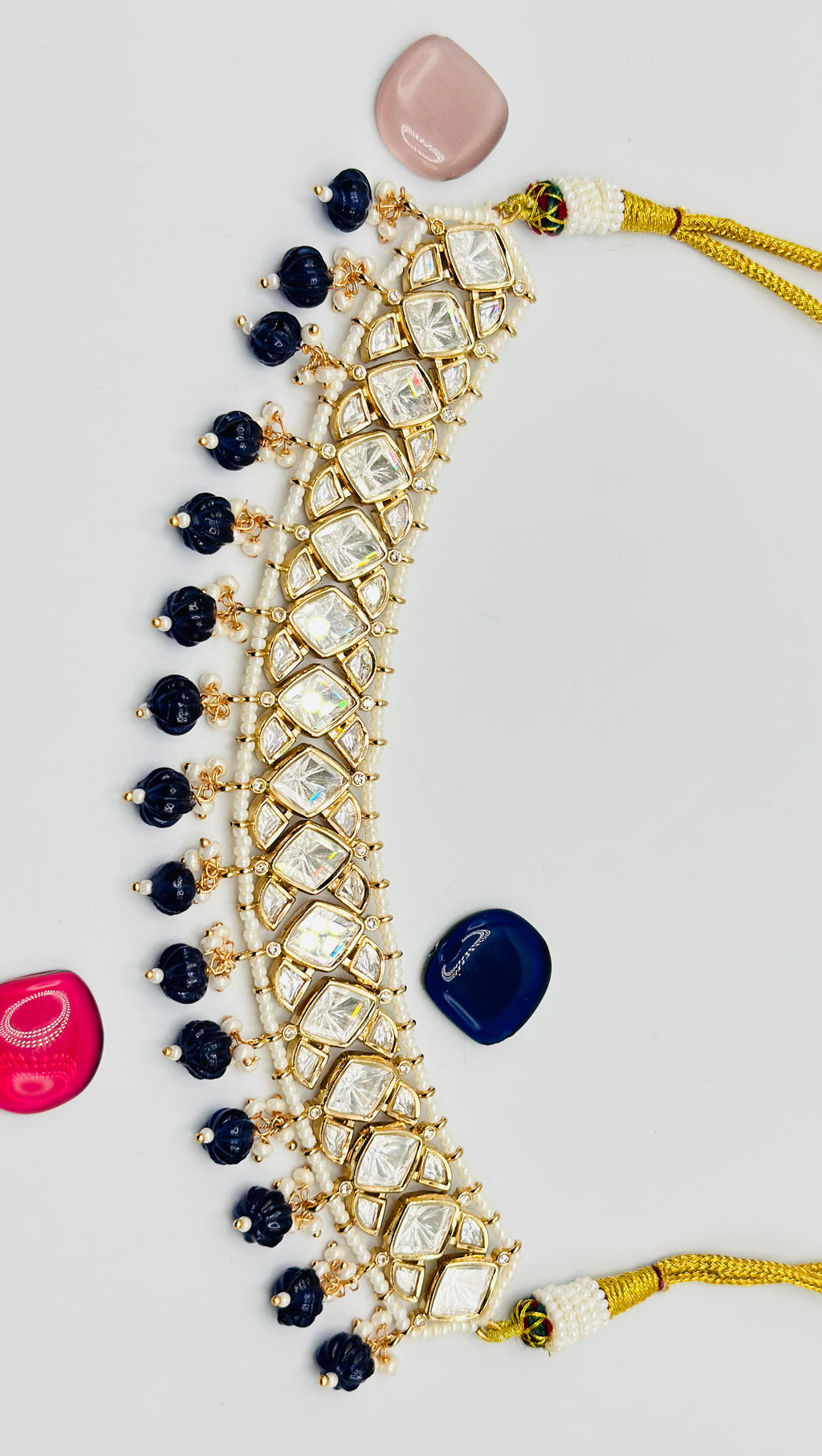 Anshika High Quality Tyani Kundan Necklace | Simzdesignzz |