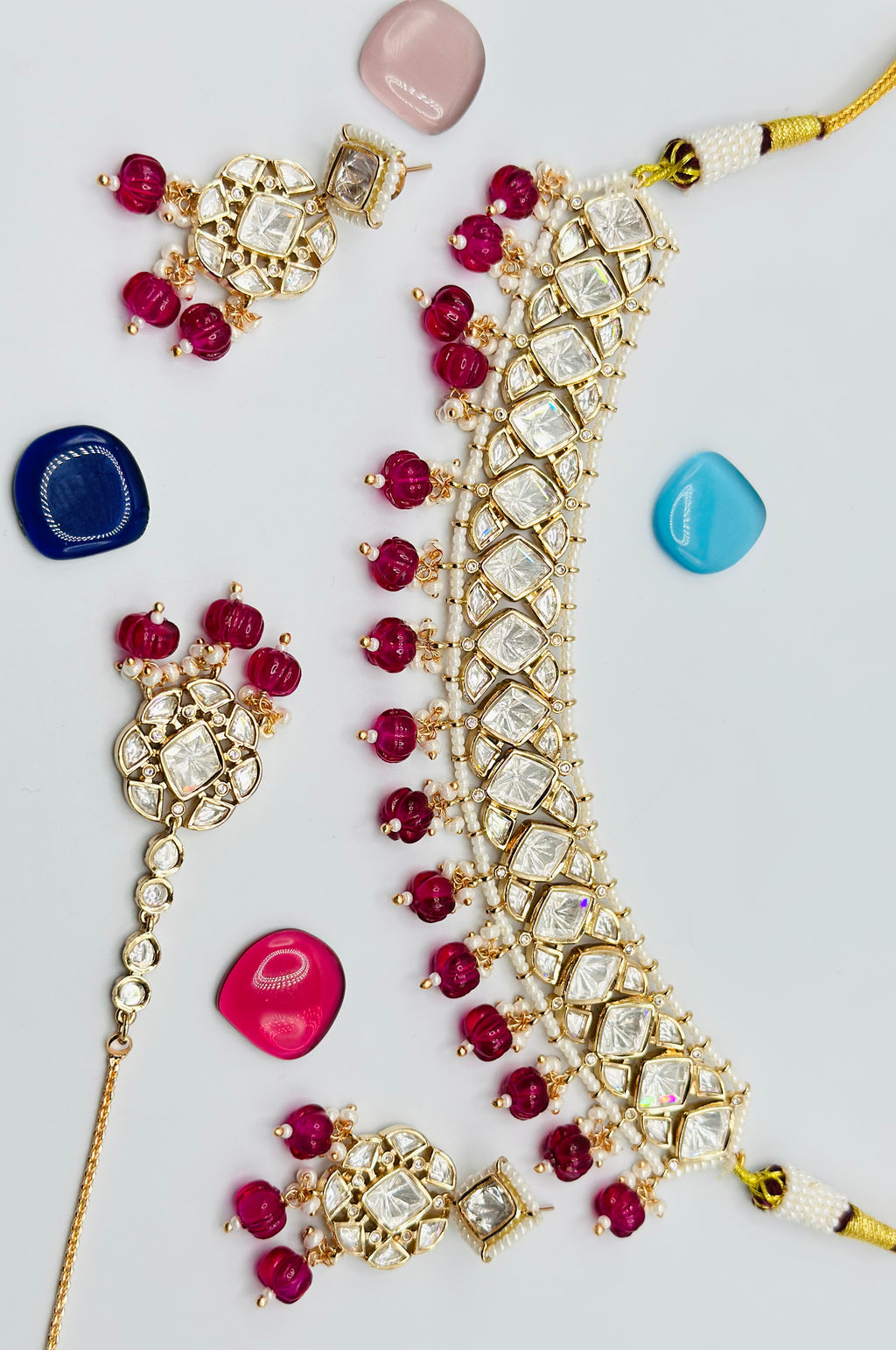 Anshika High Quality Tyani Kundan Necklace | Simzdesignzz |