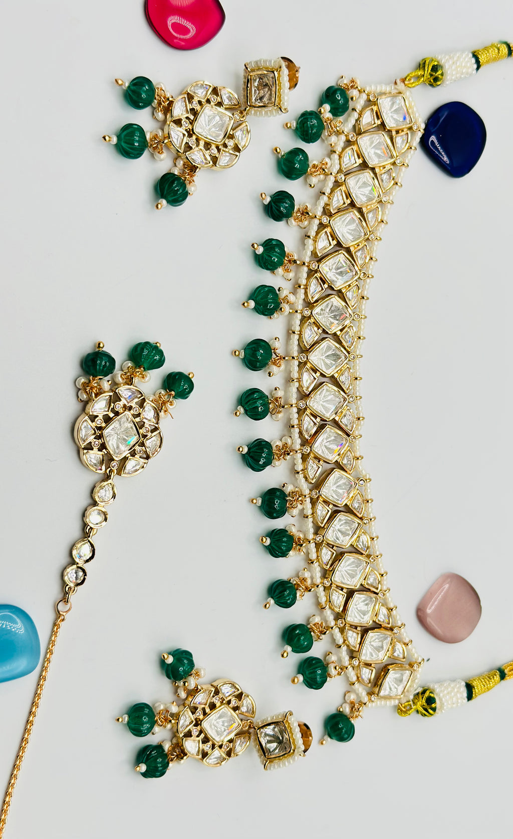 Anshika High Quality Tyani Kundan Necklace | Simzdesignzz |