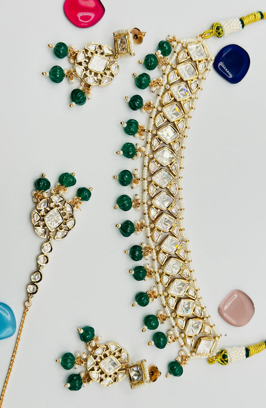Anshika High Quality Tyani Kundan Necklace | Simzdesignzz |