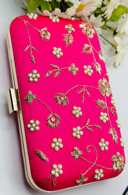 Razia Beautiful Handcrafted Clutch | Simzdesignzz |