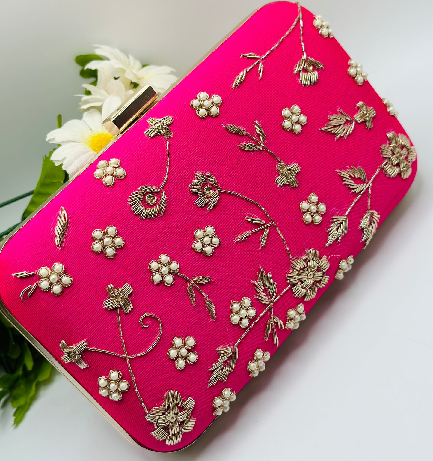 Razia Beautiful Handcrafted Clutch | Simzdesignzz |