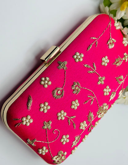 Razia Beautiful Handcrafted Clutch | Simzdesignzz |