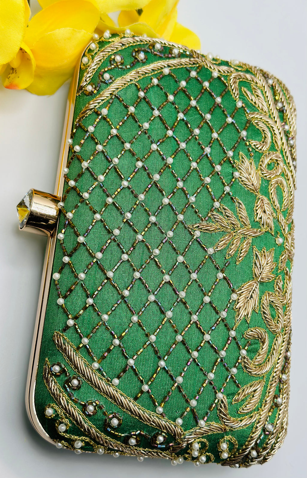 Web Designed Handcrafted  Clutch | Simzdesignzz |