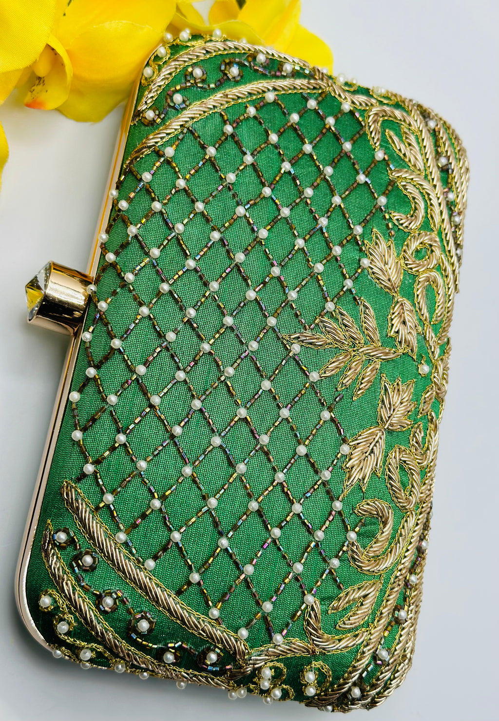 Web Designed Handcrafted  Clutch | Simzdesignzz |