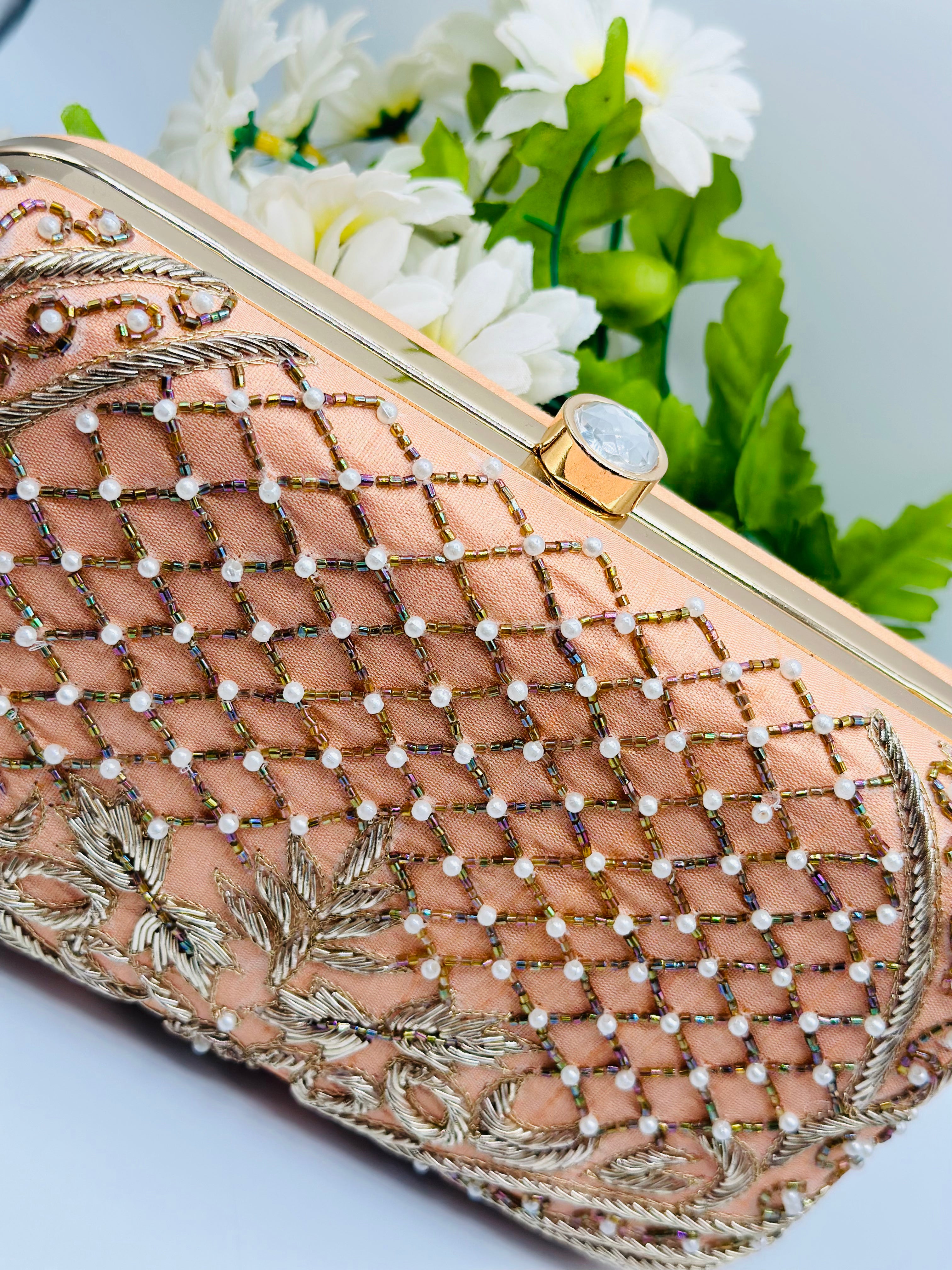 Web Designed Handcrafted  Clutch | Simzdesignzz |