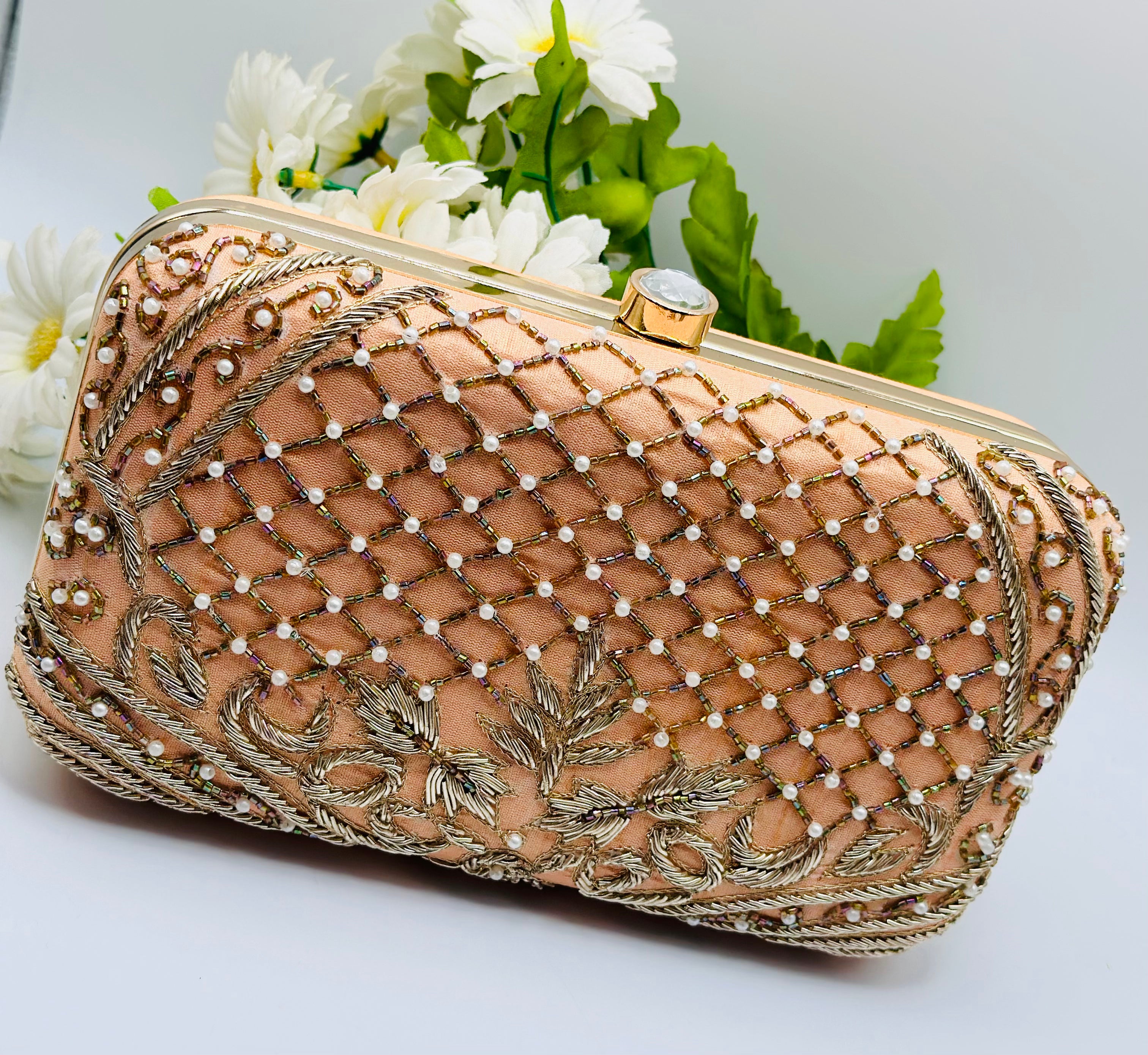 Web Designed Handcrafted  Clutch | Simzdesignzz |