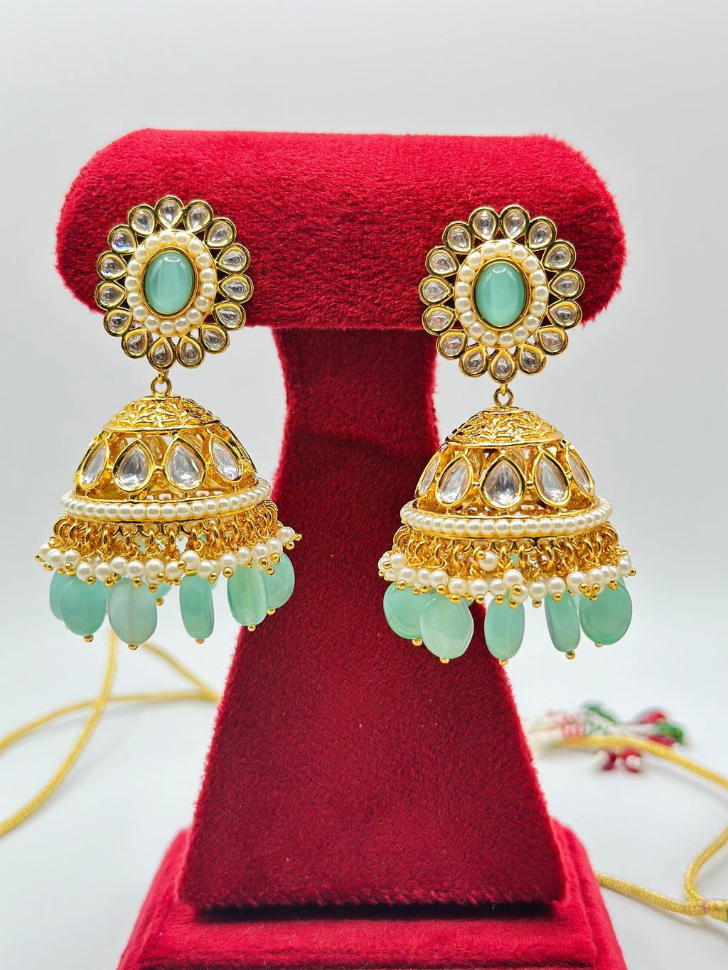 Albeli Polki And Pearl Choker Necklace | Bridal | Semi-Bridal | Simzdesignzz |