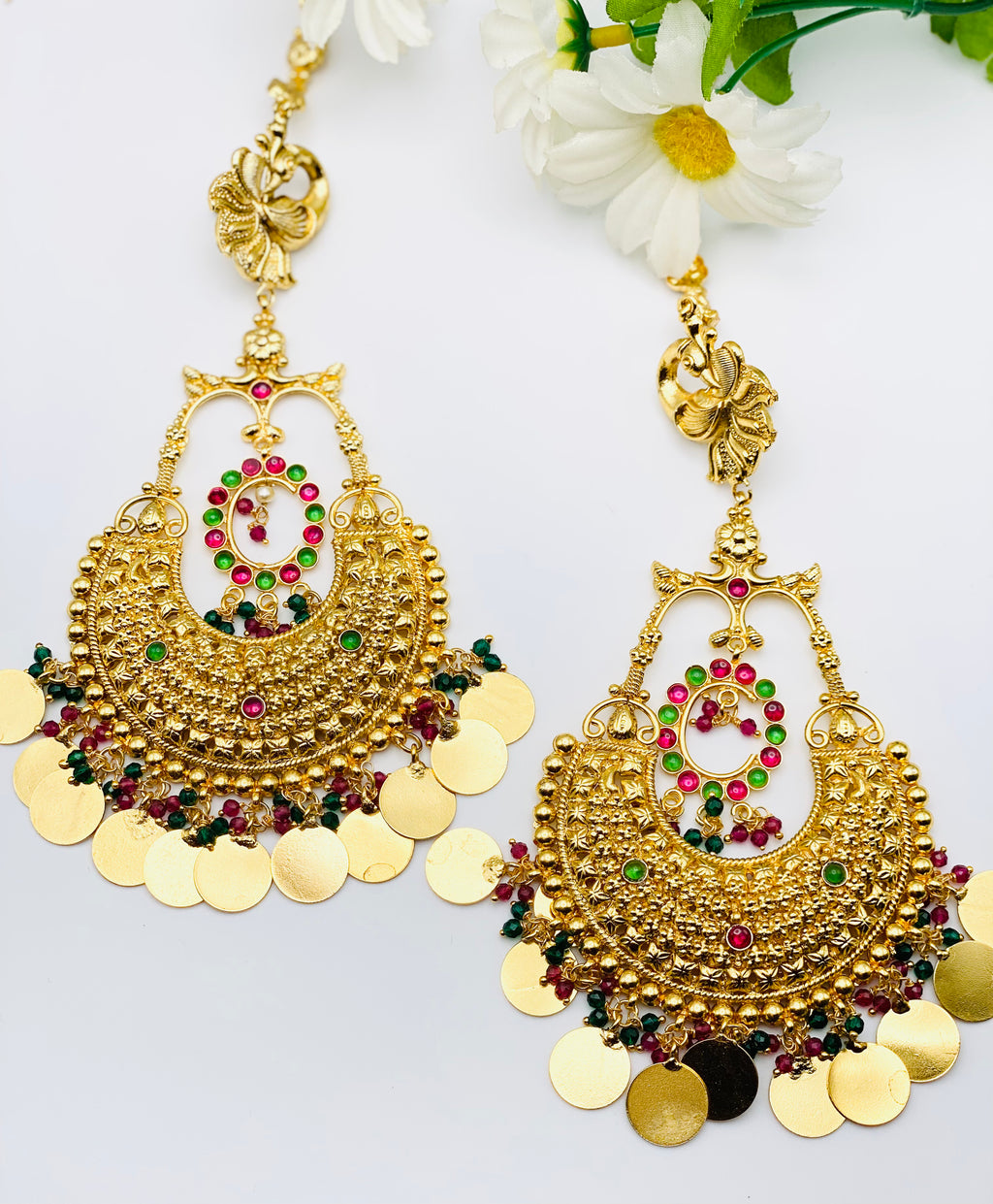 Classic Sahara Edition Earrings | 1GM Gold-Plated | SIMZDESIGNZZ|