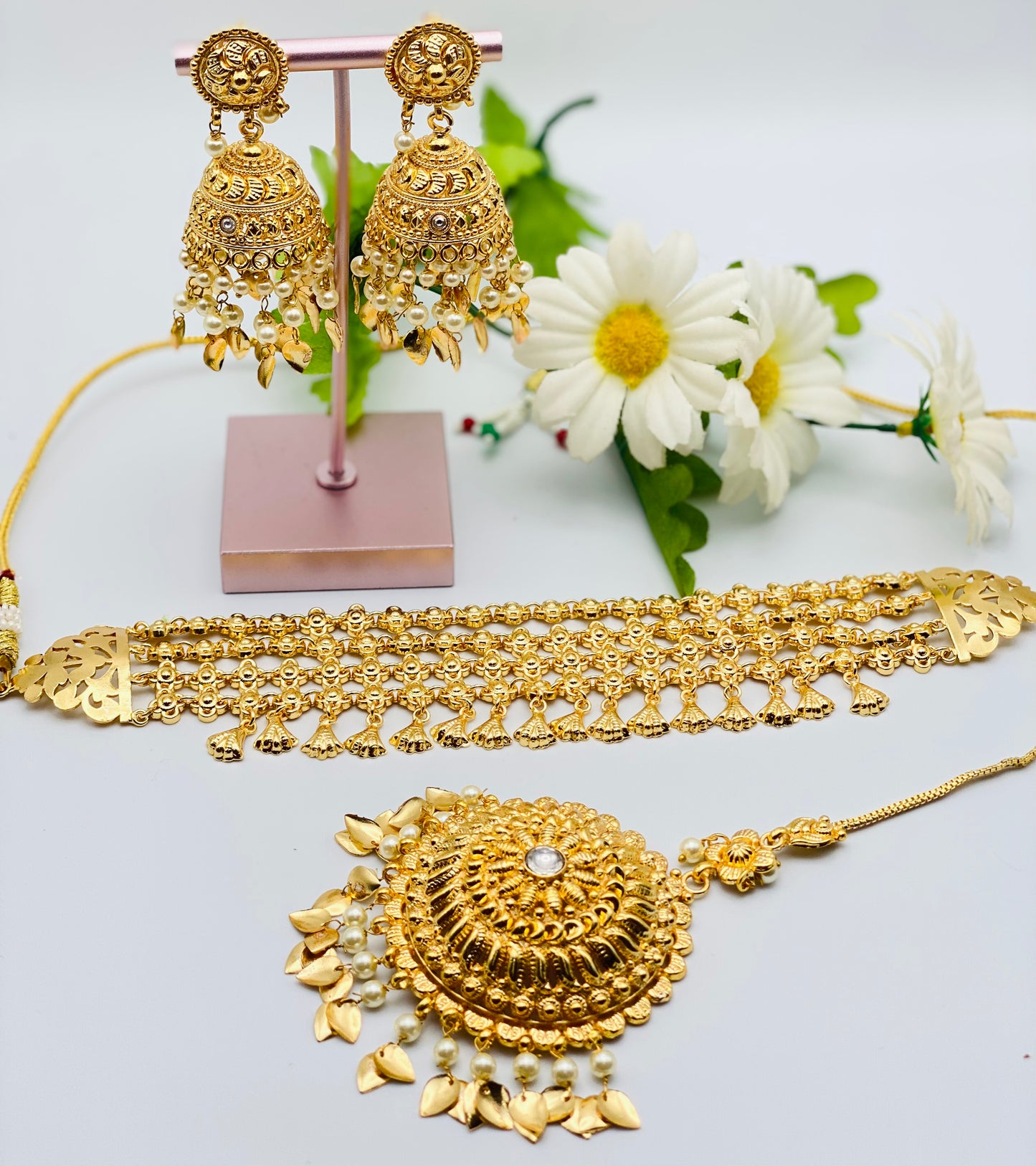 Four-Layered Gold-Plated Necklace | 1 GM |Simzdesignz |