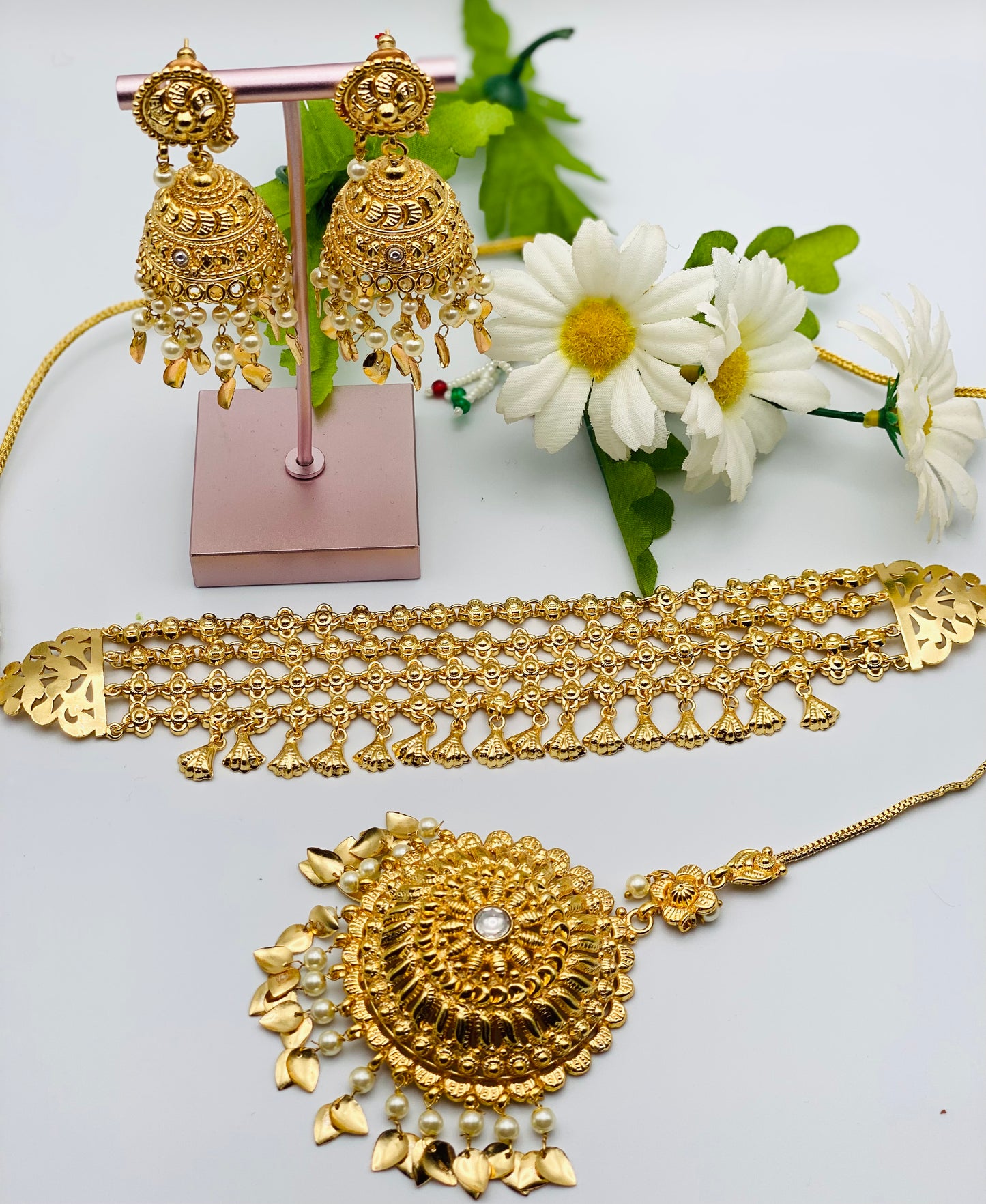 Four-Layered Gold-Plated Necklace | 1 GM |Simzdesignz |