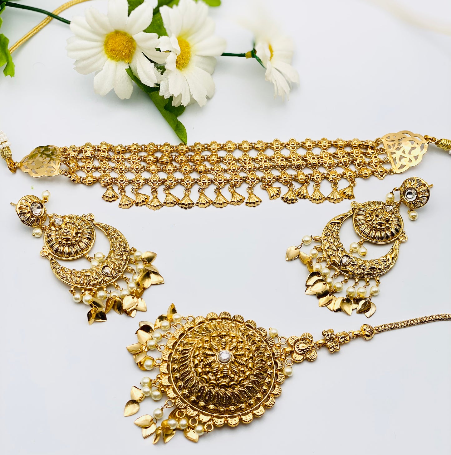 Four-Layered Gold-Plated Necklace | 1 GM |Simzdesignz |