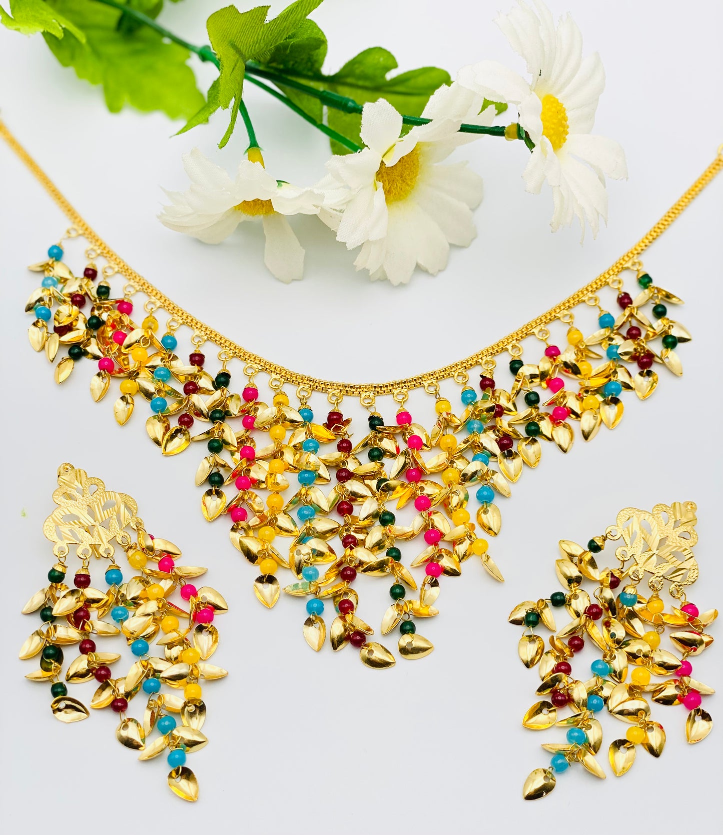 Sonam Bajwa Trending Choker Necklace | Pipal-Patti | Simzdesigz | 1GM |