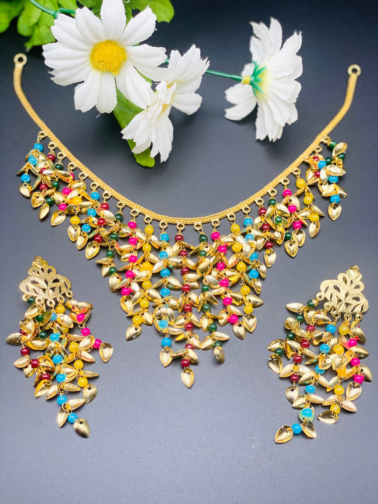 Sonam Bajwa Trending Choker Necklace | Pipal-Patti | Simzdesigz | 1GM |