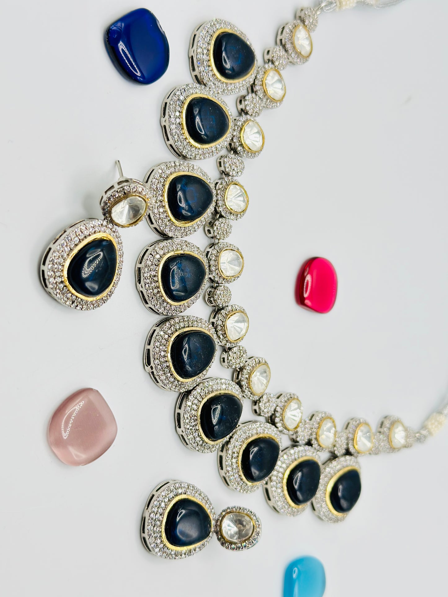 High Quality Chanel Polki Necklace | Simzdesignzz |