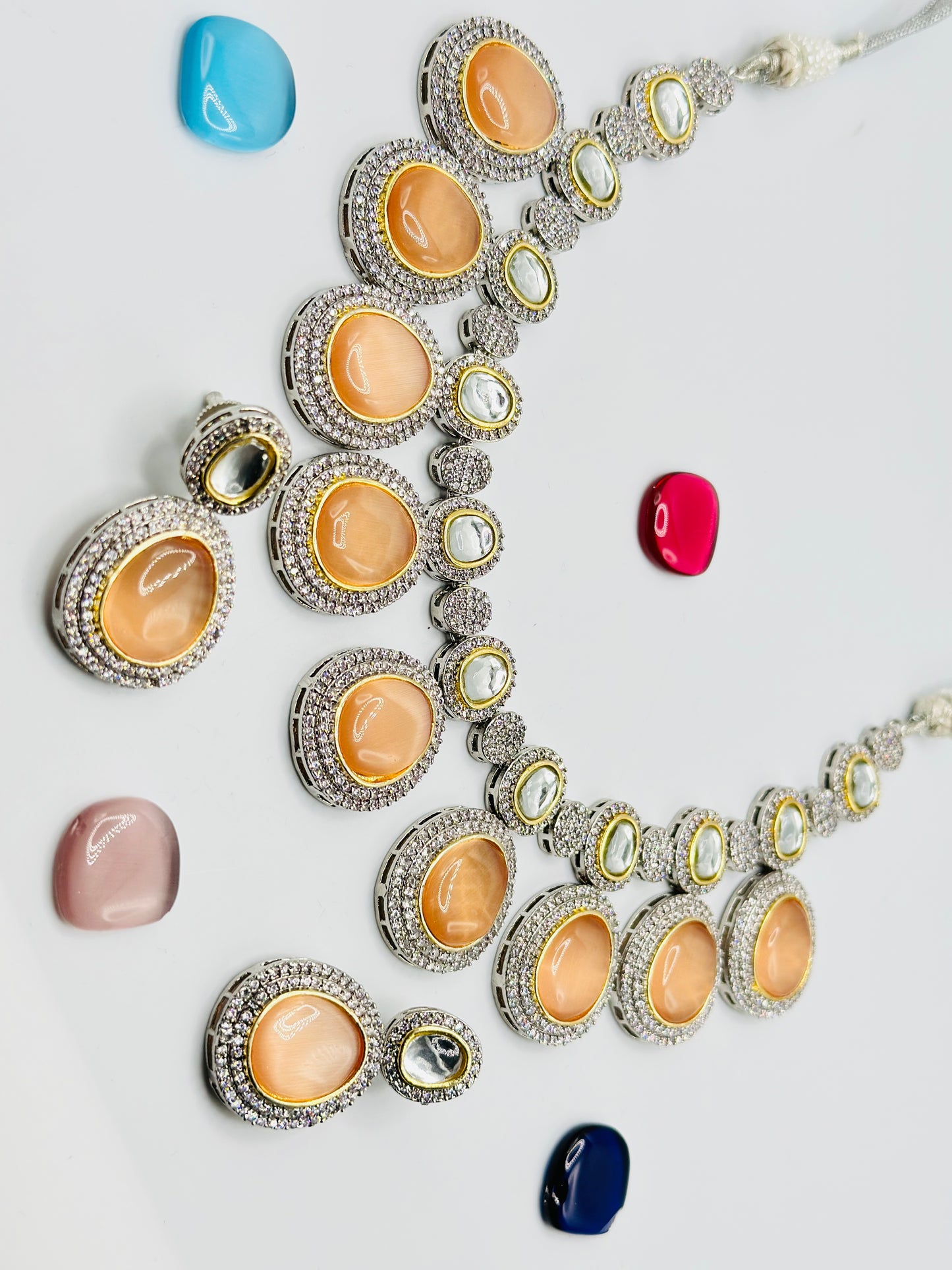 High Quality Chanel Polki Necklace | Simzdesignzz |