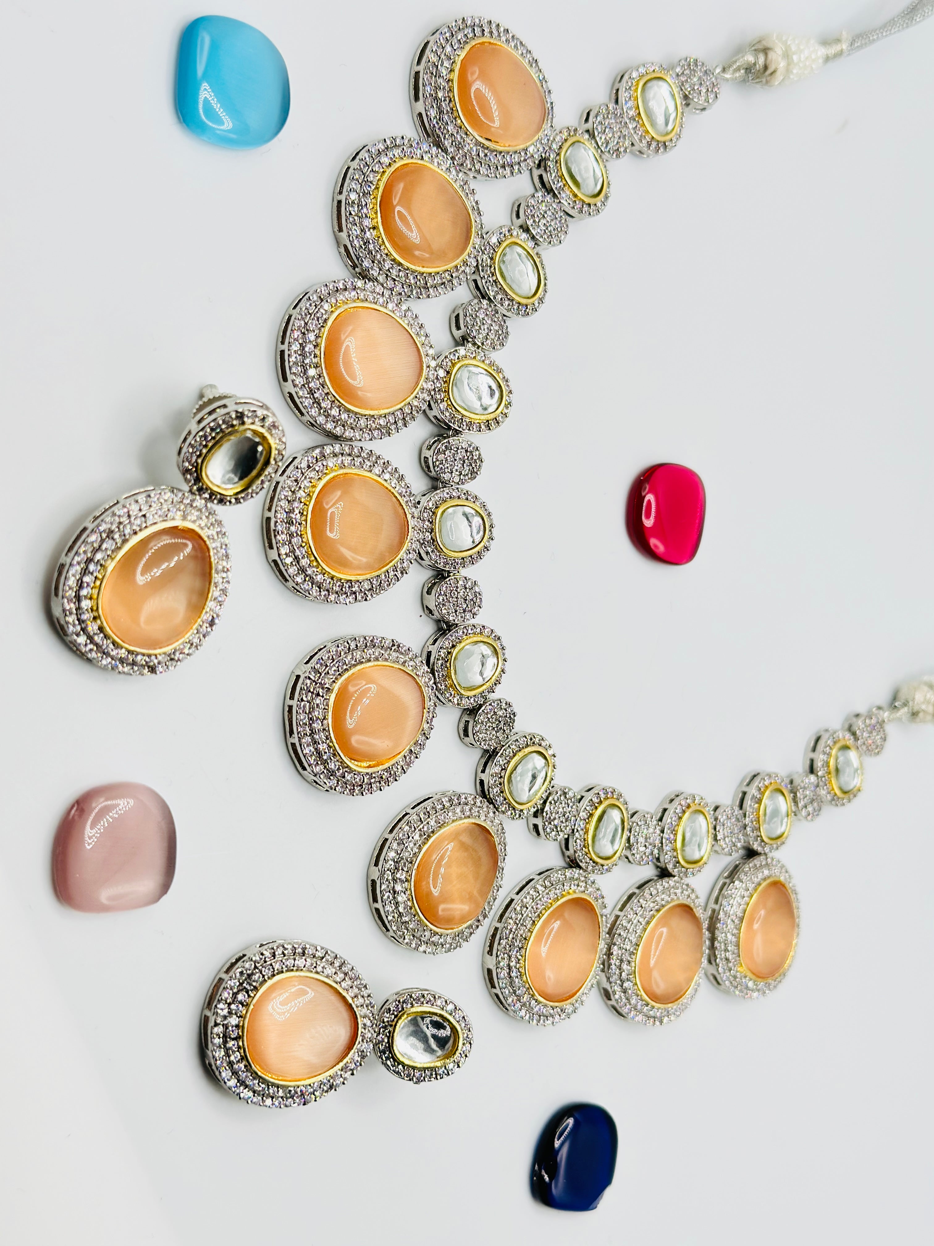 High Quality Chanel Polki Necklace | Simzdesignzz |