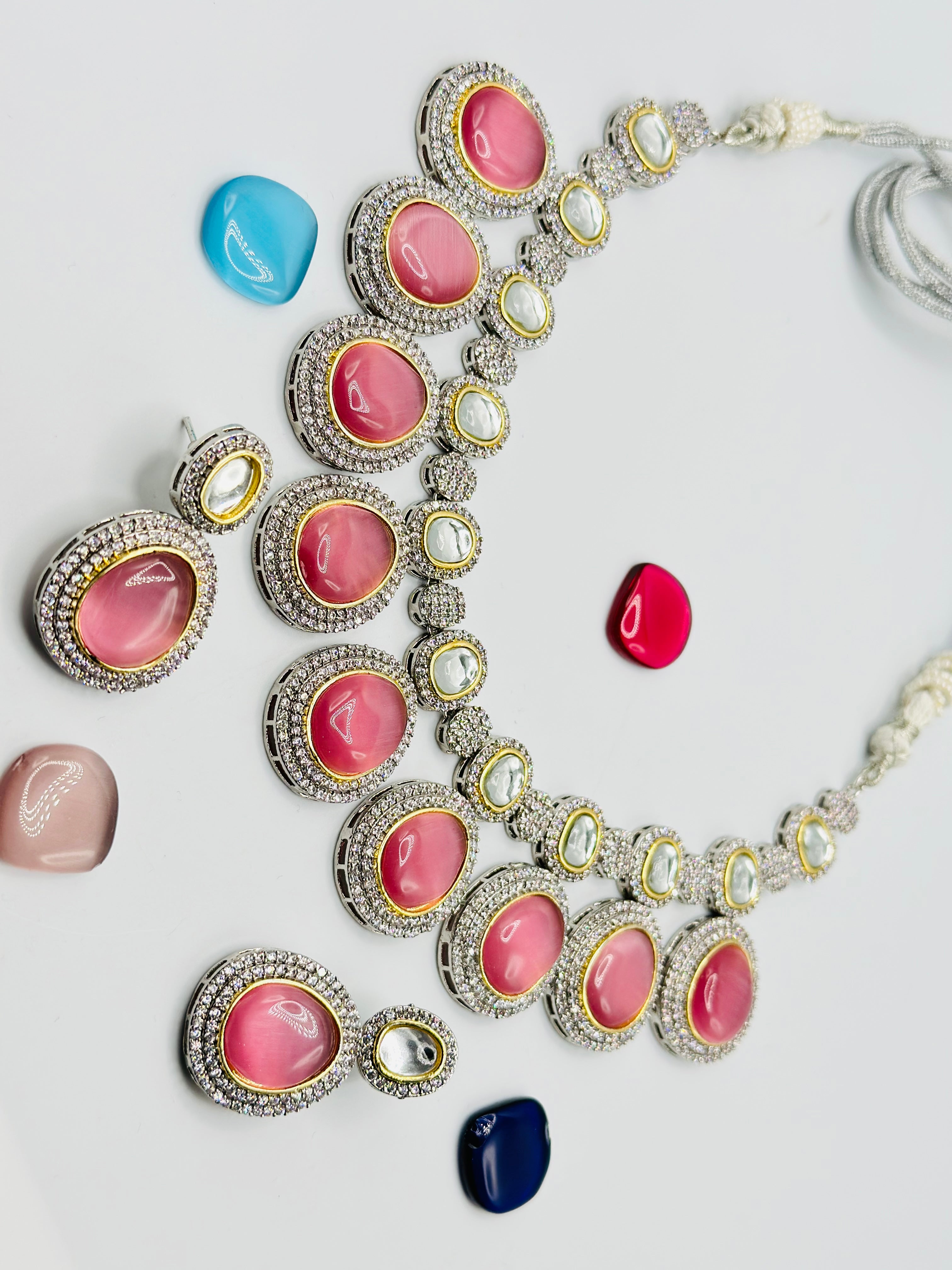 High Quality Chanel Polki Necklace | Simzdesignzz |