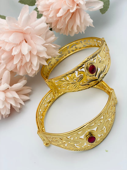 Gold-Plated Morni Bangles | Simzdesignz |