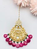 High Quality Wine Pachi-Kundan |TIKKA| Simzdesignzz |