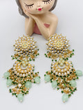 Weightless Kundan Earrings | Simzdesignzz |