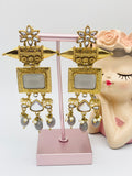 Long Amarpali Earrings | Simzdesignzz |