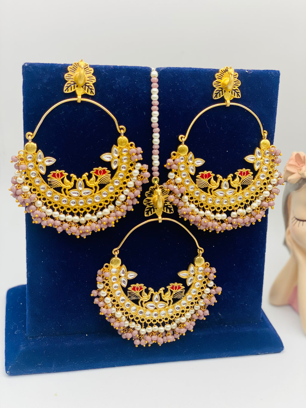 Amarpali Morni Hoops Earrings | Simzdesignzz |