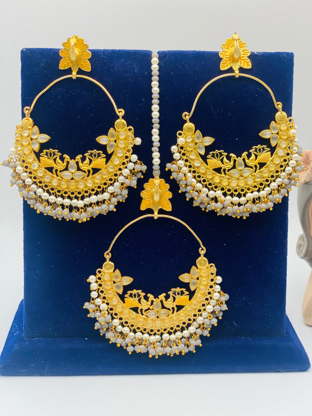 Amarpali Morni Hoops Earrings | Simzdesignzz |
