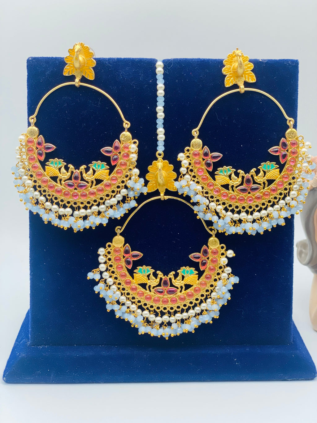 Amarpali Morni Hoops Earrings | Simzdesignzz |