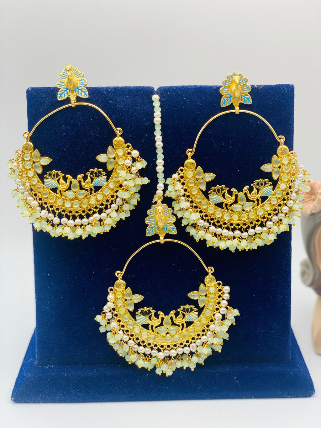 Amarpali Morni Hoops Earrings | Simzdesignzz |