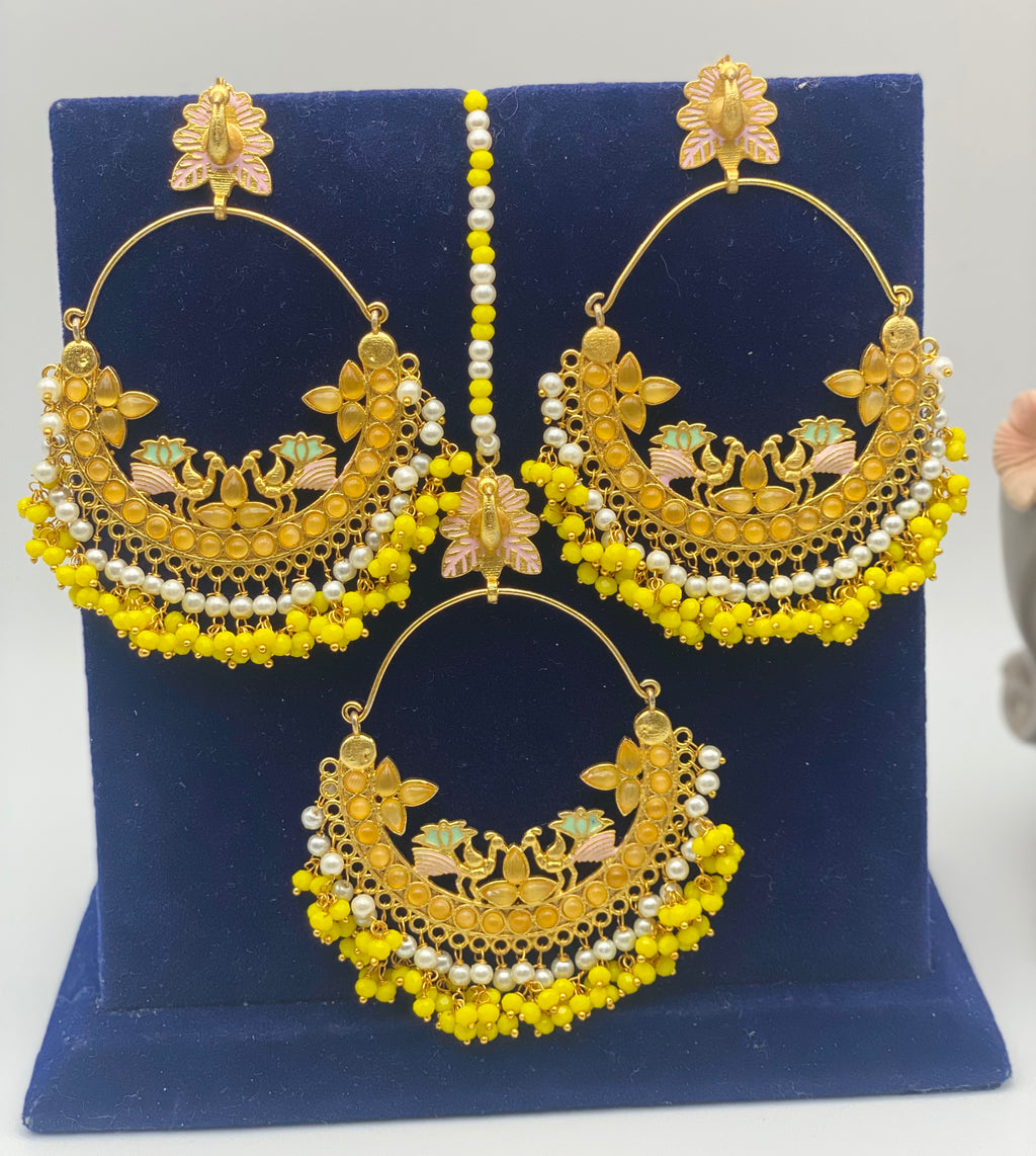 Amarpali Morni Hoops Earrings | Simzdesignzz |