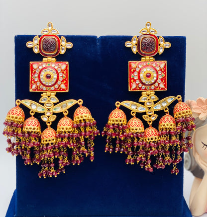 Elegant Amarpali Earrings | Simzdesignzz |