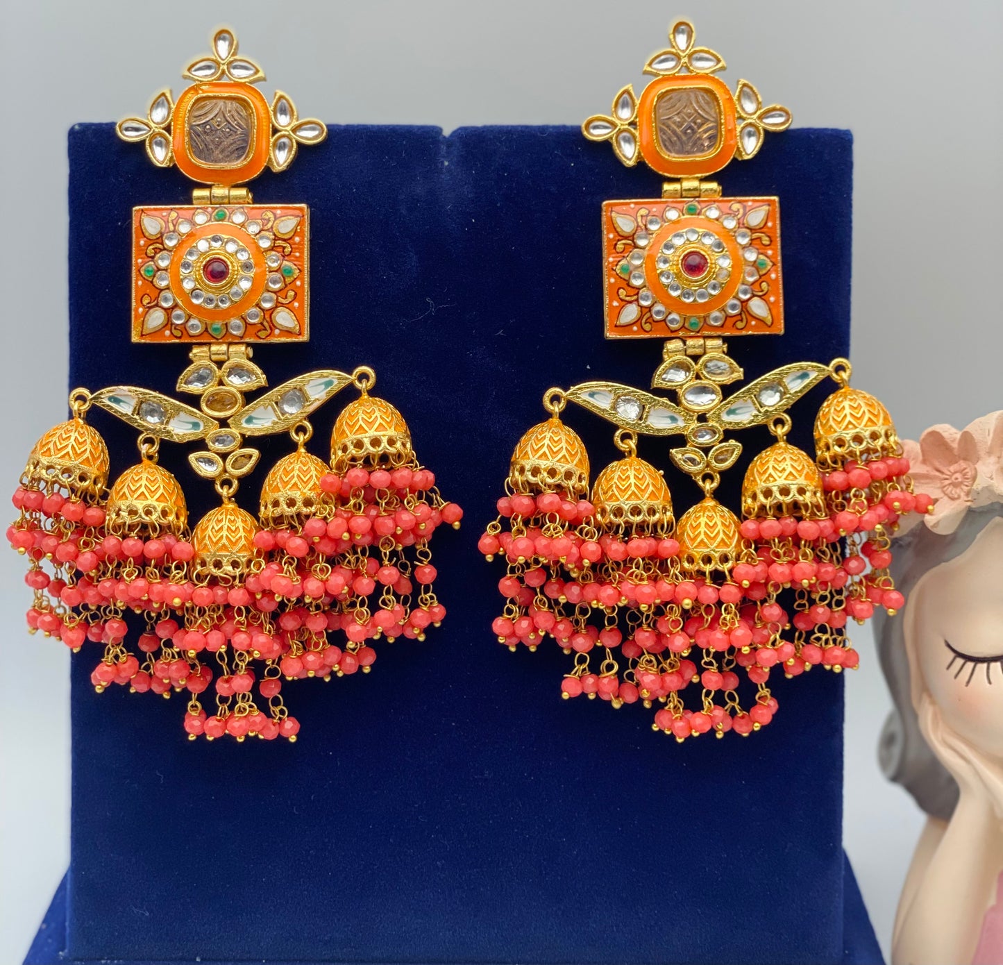 Elegant Amarpali Earrings | Simzdesignzz |