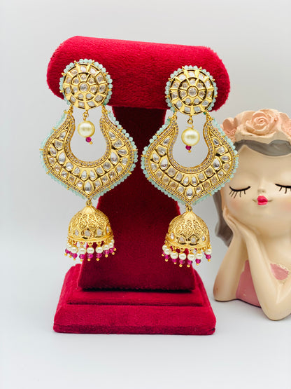 Beautiful Jhumki Style Tyani Earrings | Simzdesignzz |