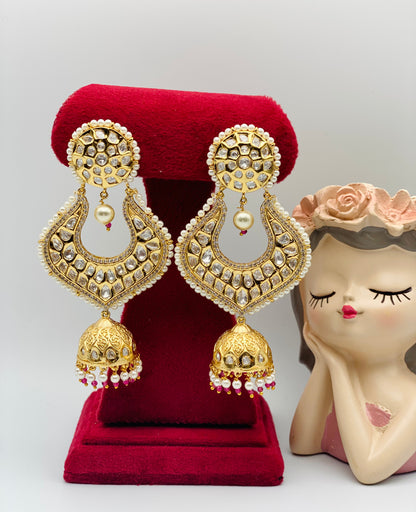 Beautiful Jhumki Style Tyani Earrings | Simzdesignzz |